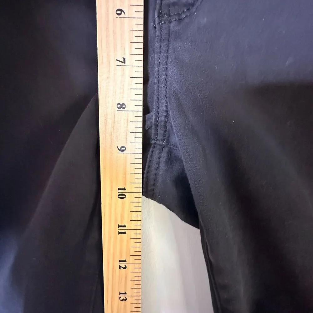 AG Adriano Goldschmied Jean Women 31 Black Legging Ankle Mid Rise Skinny Y2K
